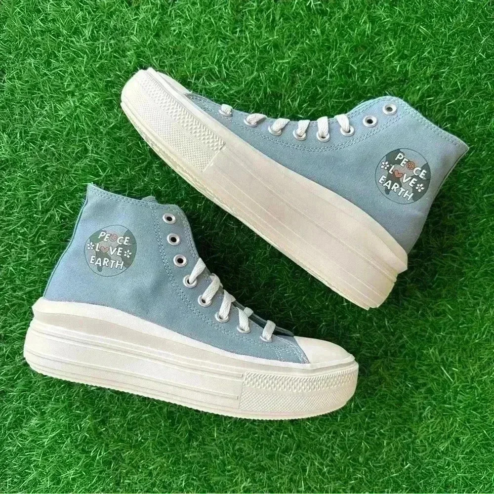 Converse Chuck Taylor Move Hi Cocoon Blue - Picture 4 of 8
